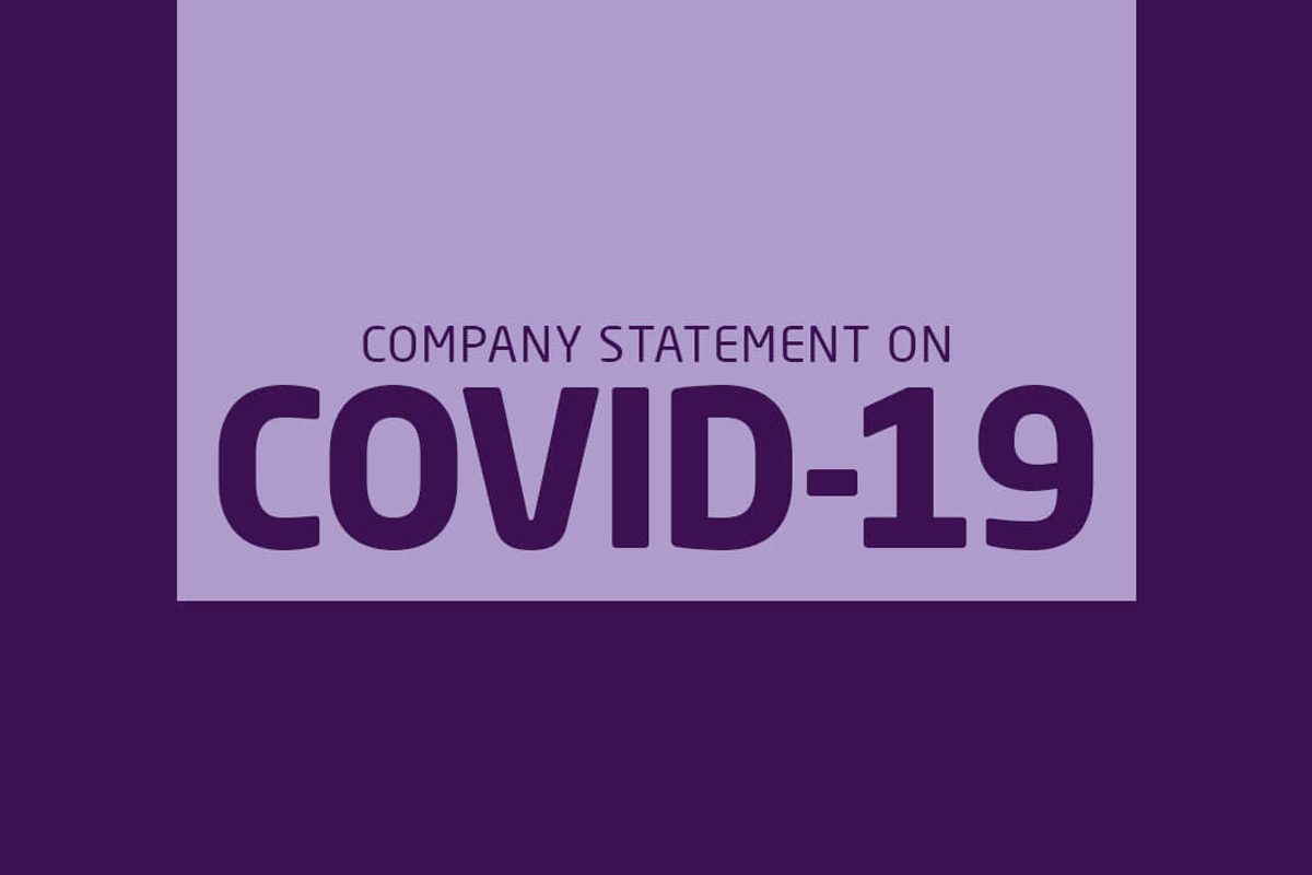 Company Statement on COVID-19