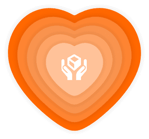 Service heart logo